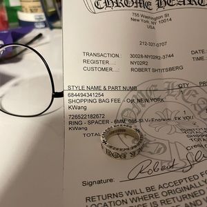 Chrome Hearts Ring “fuck you”